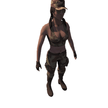 Female Soldier Color7